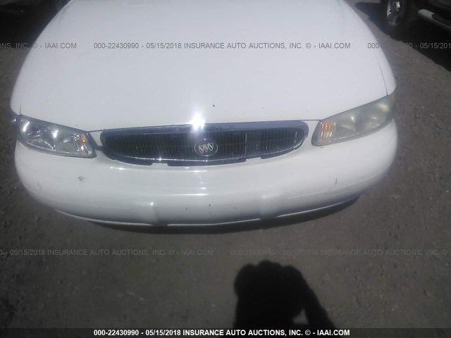 2G4WS52J831223639 - 2003 BUICK CENTURY CUSTOM WHITE photo 6