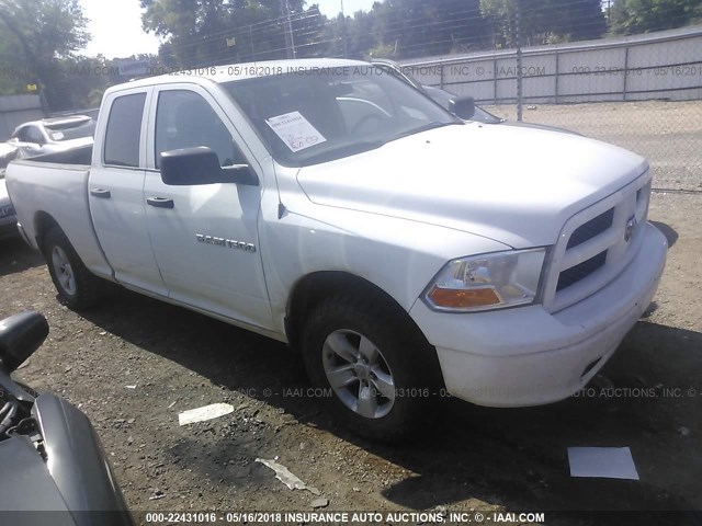 1C6RD7FP2CS299659 - 2012 DODGE RAM 1500 ST WHITE photo 1