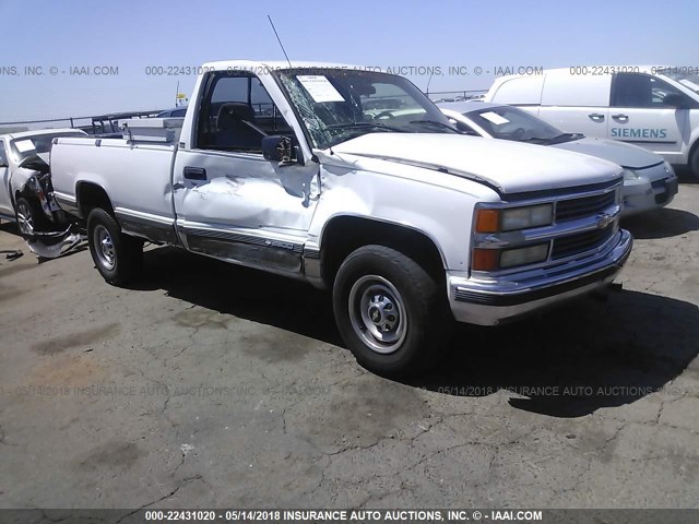 1GCGC24R4TE261410 - 1996 CHEVROLET GMT-400 C2500 WHITE photo 1