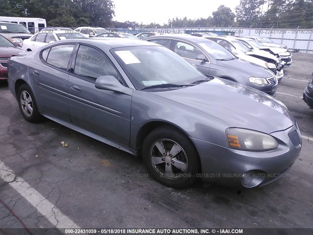 2G2WP552181159272 - 2008 PONTIAC GRAND PRIX GRAY photo 1