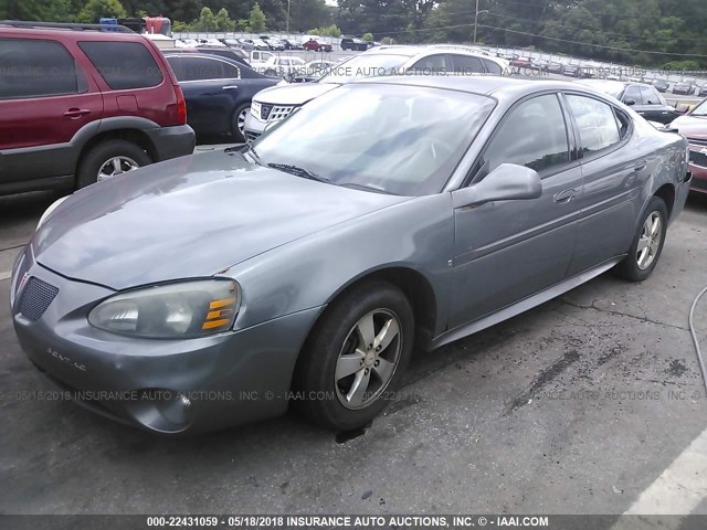 2G2WP552181159272 - 2008 PONTIAC GRAND PRIX GRAY photo 2