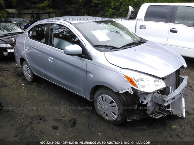 ML32F3FJ3HHF08443 - 2017 MITSUBISHI MIRAGE G4 ES Күміс фото 1