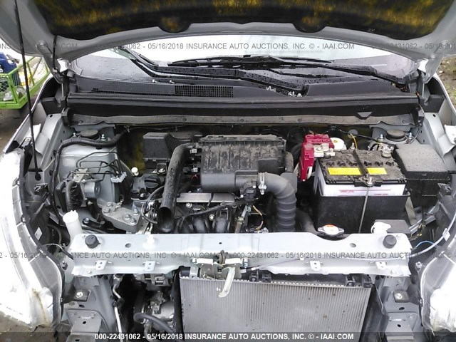 ML32F3FJ3HHF08443 - 2017 MITSUBISHI MIRAGE G4 ES Күміс фото 10