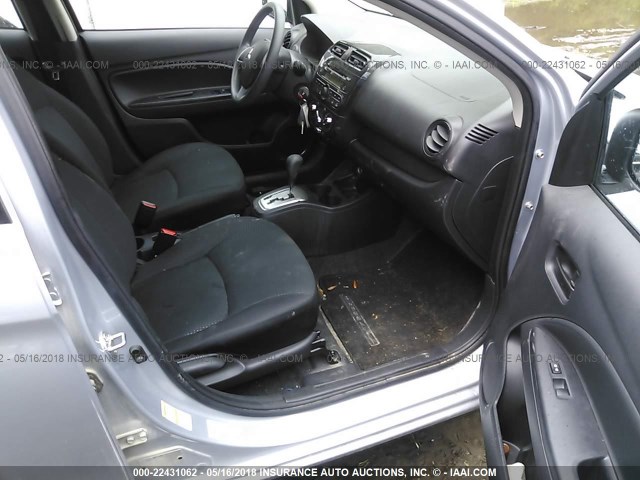 ML32F3FJ3HHF08443 - 2017 MITSUBISHI MIRAGE G4 ES Күміс фото 5