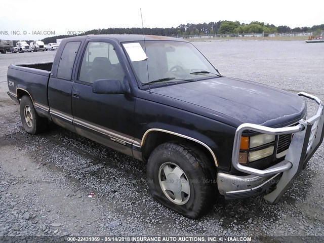 1GTEK19K2SE505375 - 1995 GMC SIERRA K1500 BLACK photo 1