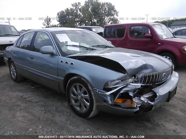 1G4CU541834199258 - 2003 BUICK PARK AVENUE ULTRA Light Blue photo 1