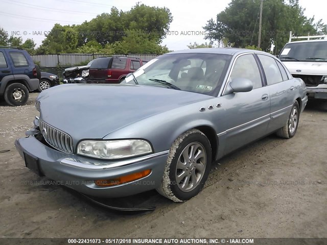 1G4CU541834199258 - 2003 BUICK PARK AVENUE ULTRA Light Blue photo 2