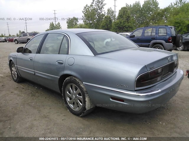 1G4CU541834199258 - 2003 BUICK PARK AVENUE ULTRA Light Blue photo 3