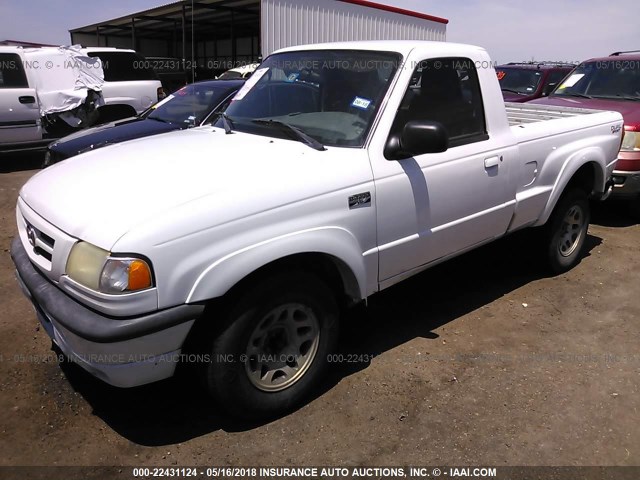 4F4YR12U44TM09791 - 2004 MAZDA B3000 WHITE photo 2