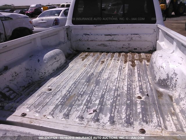 4F4YR12U44TM09791 - 2004 MAZDA B3000 WHITE photo 8