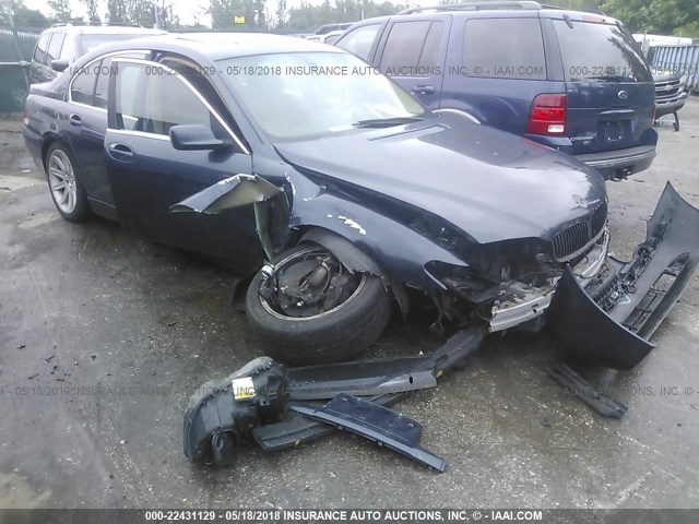 WBAGL63443DP64757 - 2003 BMW 745 I Dark Blue photo 6