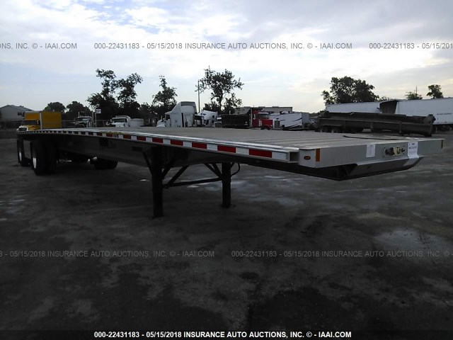 13N148207E1566528 - 2014 FONTAINE TRAILER CO FLATBED  SILVER photo 1