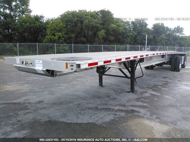 13N148207E1566528 - 2014 FONTAINE TRAILER CO FLATBED  SILVER photo 2