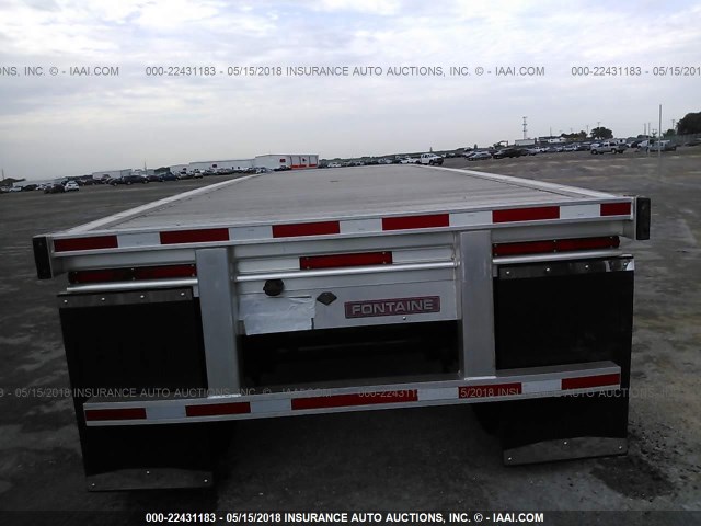 13N148207E1566528 - 2014 FONTAINE TRAILER CO FLATBED  SILVER photo 5