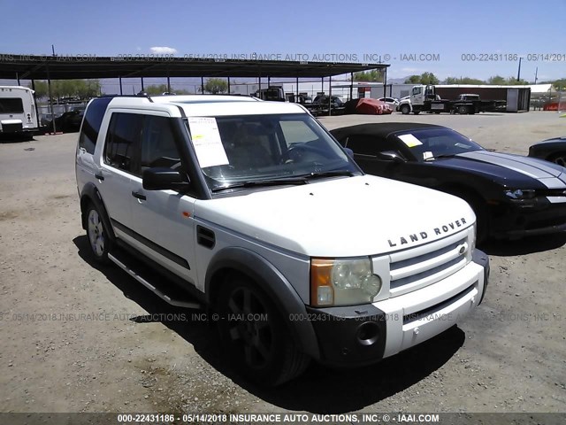 SALAG25486A389151 - 2006 LAND ROVER LR3 HSE WHITE photo 1