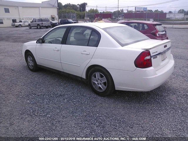 1G1ZT54814F223977 - 2004 CHEVROLET MALIBU LS 白色 照片 3
