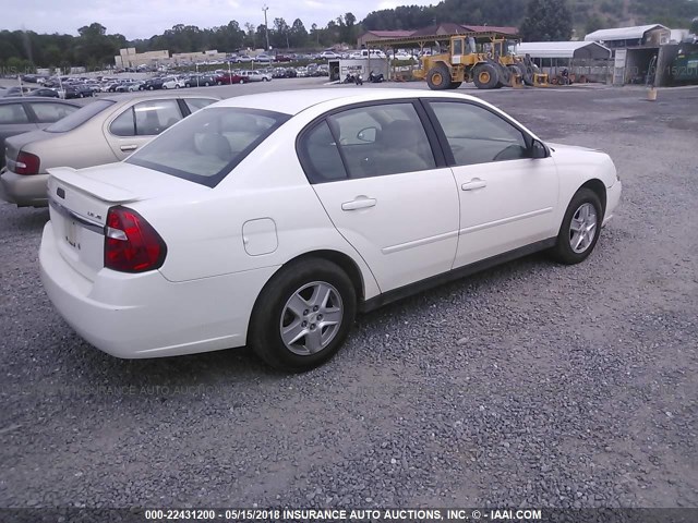 1G1ZT54814F223977 - 2004 CHEVROLET MALIBU LS 白色 照片 4