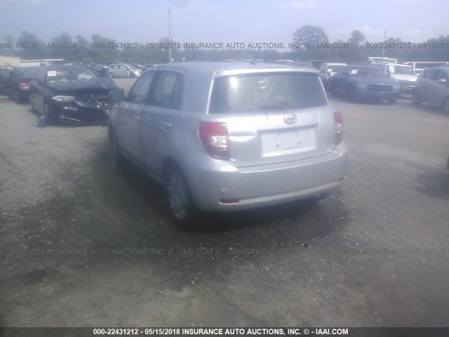 JTKKU10408J010693 - 2008 TOYOTA SCION XD SILVER photo 3