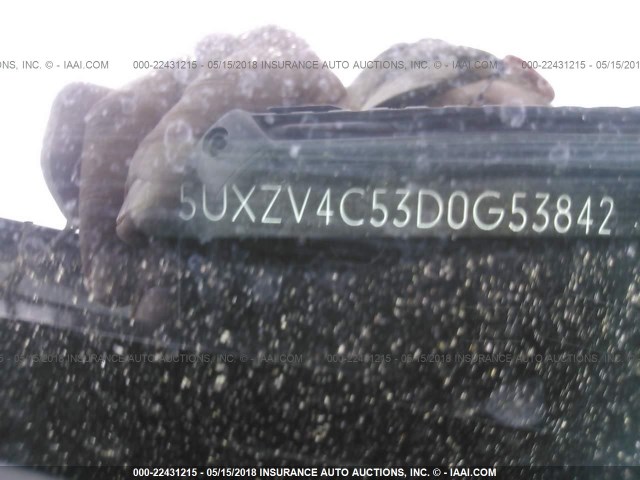 5UXZV4C53D0G53842 - 2013 BMW X5 XDRIVE35I Qara foto 9