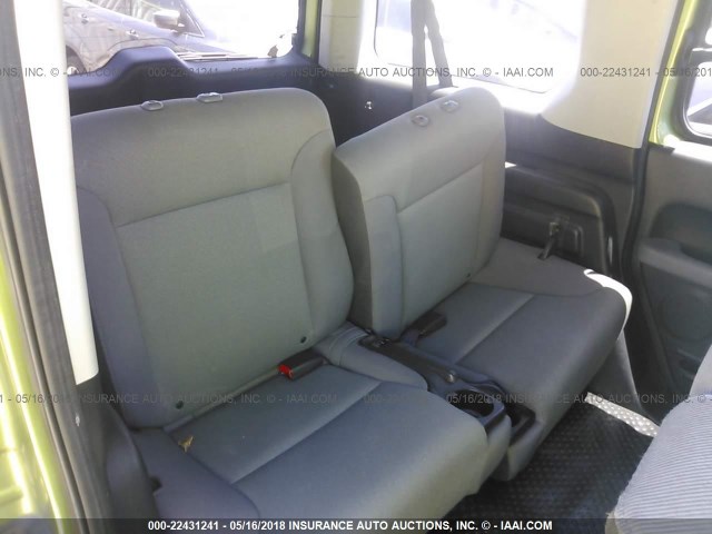 5J6YH18747L001626 - 2007 HONDA ELEMENT EX GREEN photo 8