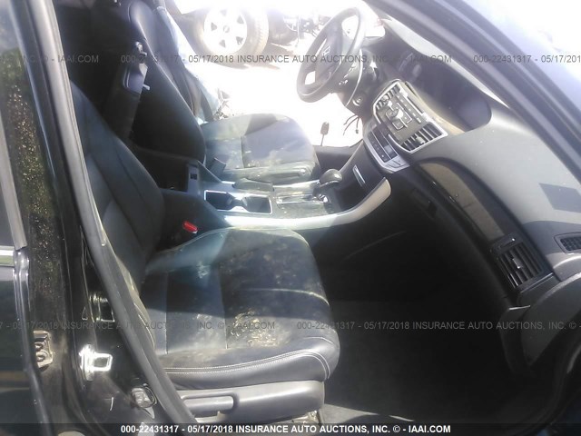 1HGCR2F53DA265949 - 2013 HONDA ACCORD SPORT 黑色 照片 5