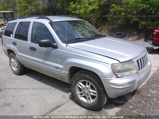 1J4GW48S64C262663 - 2004 JEEP GRAND CHEROKEE LAREDO/COLUMBIA/FREEDOM SILVER photo 1