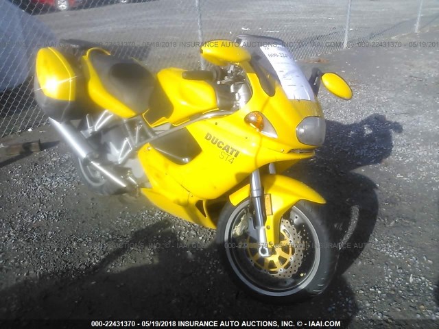 ZDM1TB8S11B004159 - 2001 DUCATI ST4  YELLOW photo 1