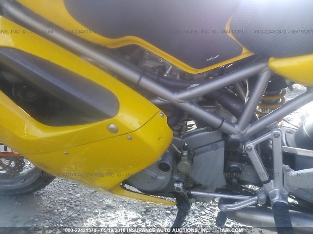 ZDM1TB8S11B004159 - 2001 DUCATI ST4  YELLOW photo 9