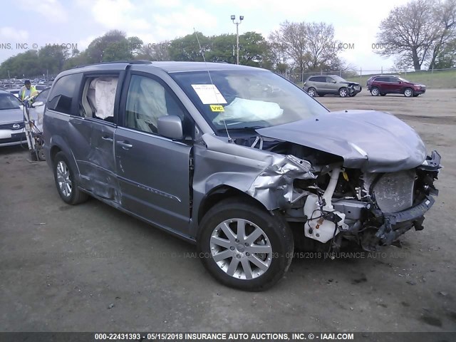 2C4RC1BG3DR692541 - 2013 CHRYSLER TOWN & COUNTRY TOURING SILVER photo 1