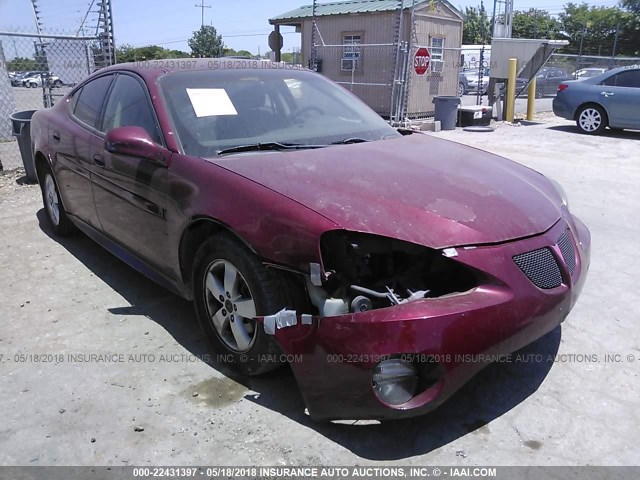 2G2WP522651156786 - 2005 PONTIAC GRAND PRIX MAROON photo 1