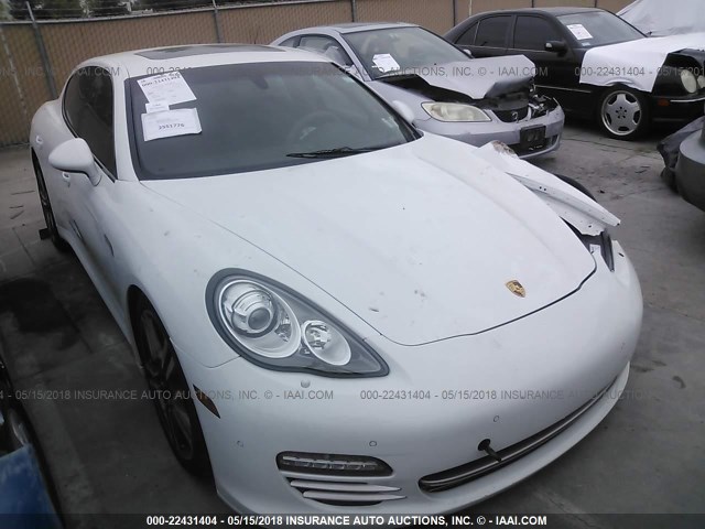 WP0AA2A7XDL015831 - 2013 PORSCHE PANAMERA 2/4 WHITE photo 1