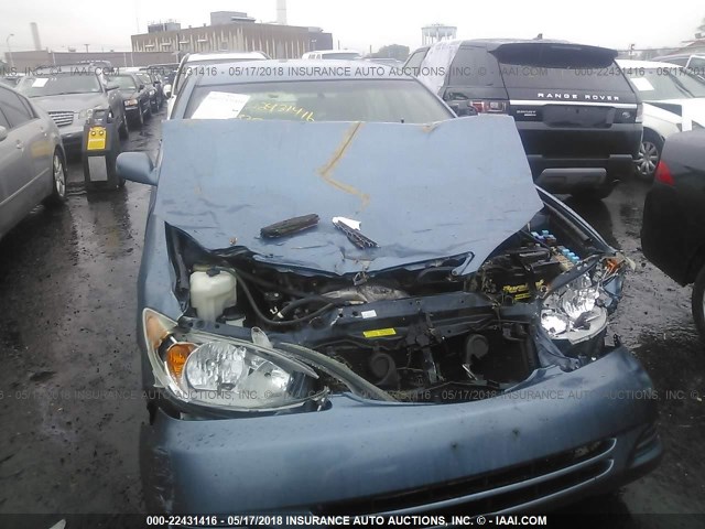 4T1BE32K14U917789 - 2004 TOYOTA CAMRY LE/XLE/SE ღია ლურჯი ფოტო 10