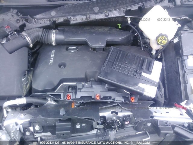 1G11B5SL1FF210124 - 2015 CHEVROLET MALIBU LS 银色 照片 10