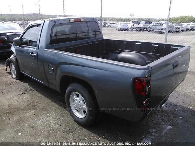 1GTCS148X68265323 - 2006 GMC CANYON BLUE photo 3