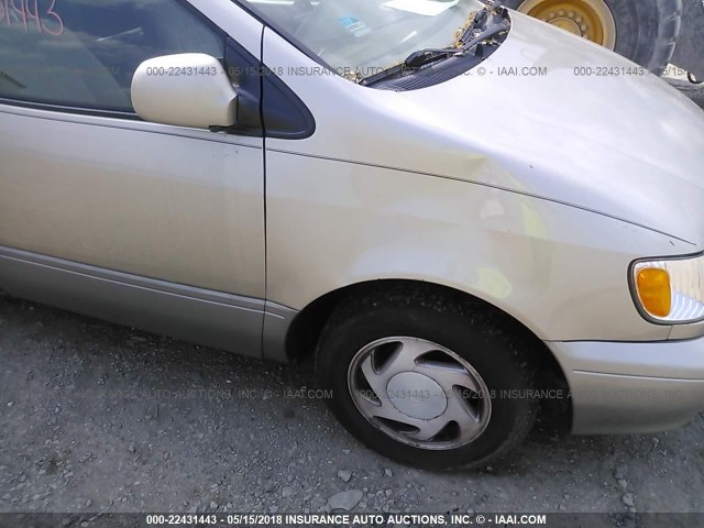 4T3ZF13C23U535428 - 2003 TOYOTA SIENNA LE/XLE TAN photo 6