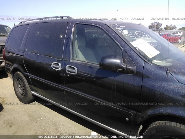 1GNDV23L96D203854 - 2006 CHEVROLET UPLANDER LS 深蓝色 照片 6