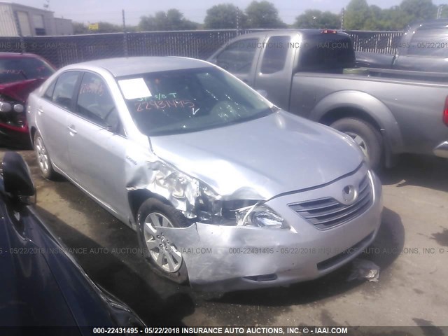 4T1BB46K79U088565 - 2009 TOYOTA CAMRY HYBRID SILVER photo 1