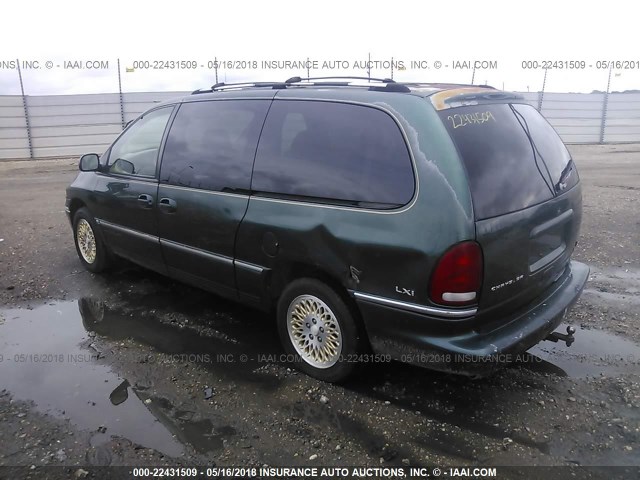 1C4GP64L4TB422783 - 1996 CHRYSLER TOWN & COUNTRY LXI GREEN photo 3