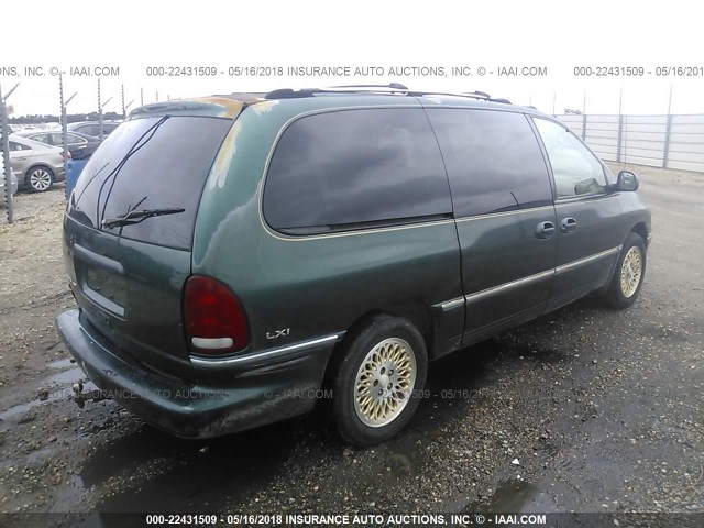 1C4GP64L4TB422783 - 1996 CHRYSLER TOWN & COUNTRY LXI GREEN photo 4