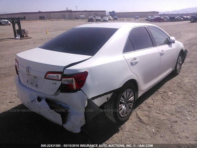 4T4BF1FK9CR233931 - 2012 TOYOTA CAMRY SE/LE/XLE 白色 照片 4