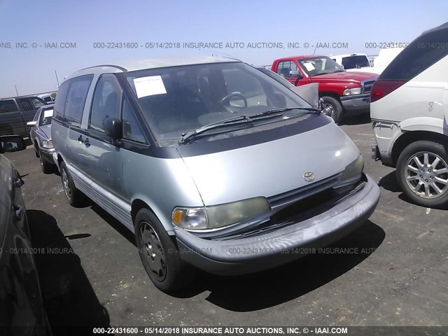 JT3AC11R2M0063495 - 1991 TOYOTA PREVIA DLX SILVER photo 1