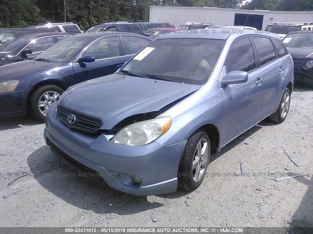 2T1KR32E37C642737 - 2007 TOYOTA COROLLA MATRIX XR Light Blue photo 2