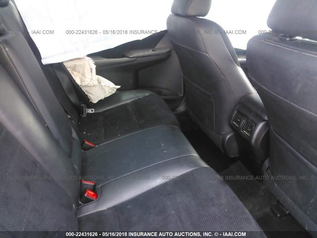 4T1BF1FK1FU494632 - 2015 TOYOTA CAMRY LE/XLE/SE/XSE WHITE photo 8