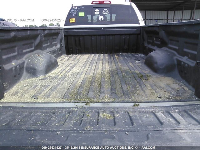 5TFTY5F11EX008268 - 2014 TOYOTA TUNDRA DOUBLE CAB SR/SR5 WHITE photo 8