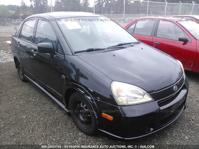 JS2RA61S445203964 - 2004 SUZUKI AERIO S/LX BLACK photo 1