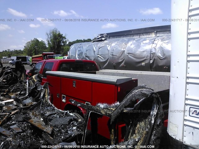 1FD0W4HT2FEB18479 - 2015 FORD F450 4X4 CREWCAB SUPER DUTY RED photo 3