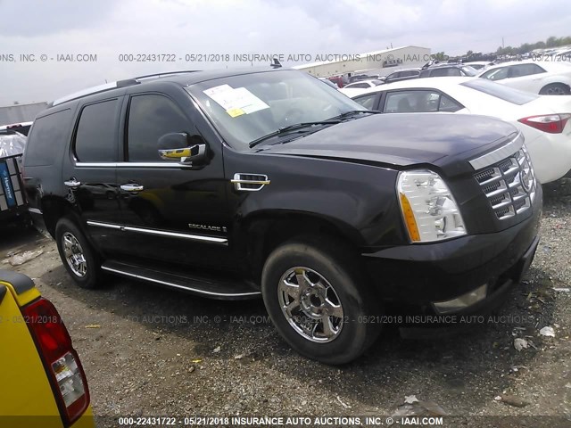 1GYEC63897R345223 - 2007 CADILLAC ESCALADE LUXURY BLACK photo 1