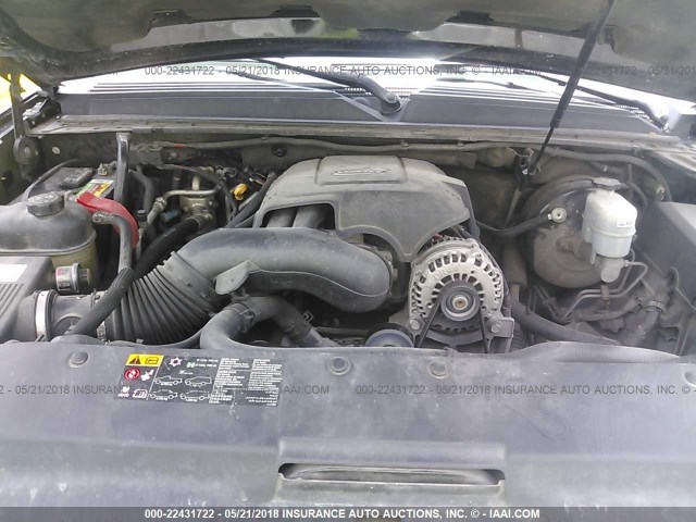 1GYEC63897R345223 - 2007 CADILLAC ESCALADE LUXURY შავი ფოტო 10