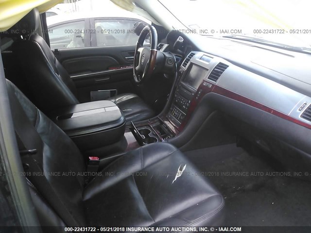 1GYEC63897R345223 - 2007 CADILLAC ESCALADE LUXURY შავი ფოტო 5