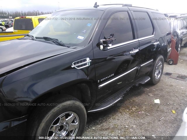 1GYEC63897R345223 - 2007 CADILLAC ESCALADE LUXURY შავი ფოტო 6